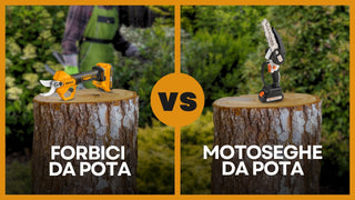 Potatura intelligente: forbici o motoseghe?