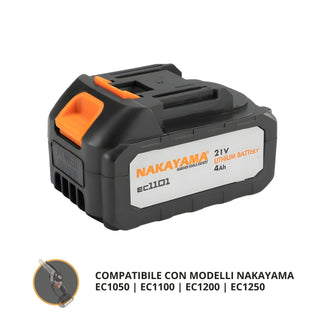 NAKAYAMA Batteria Pro EC1101 21V 4ah