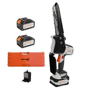 NAKAYAMA Motosega da Potatura Pro EC1520 con 2 Batterie e Accessori