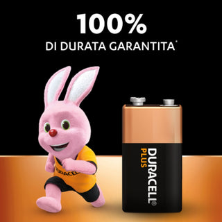 DURACELL Batterie Alcaline Plus 9V
