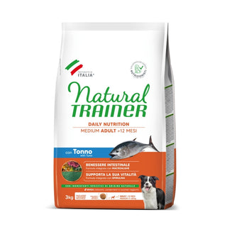 NATURAL TRAINER Daily Nutrition Medium Adult - Tonno 3kg