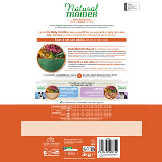 NATURAL TRAINER Daily Nutrition Medium Adult - Pollo Fresco 3kg