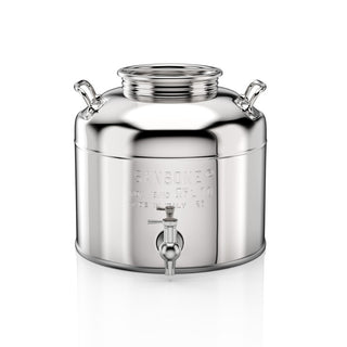 Sansone Contenitore in Acciaio Inox 10L con Rubinetto
