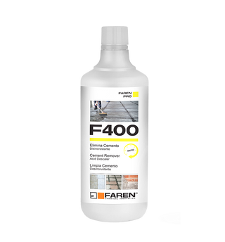 FAREN F400 Acido Elimina Cemento Disincrostante - 1L