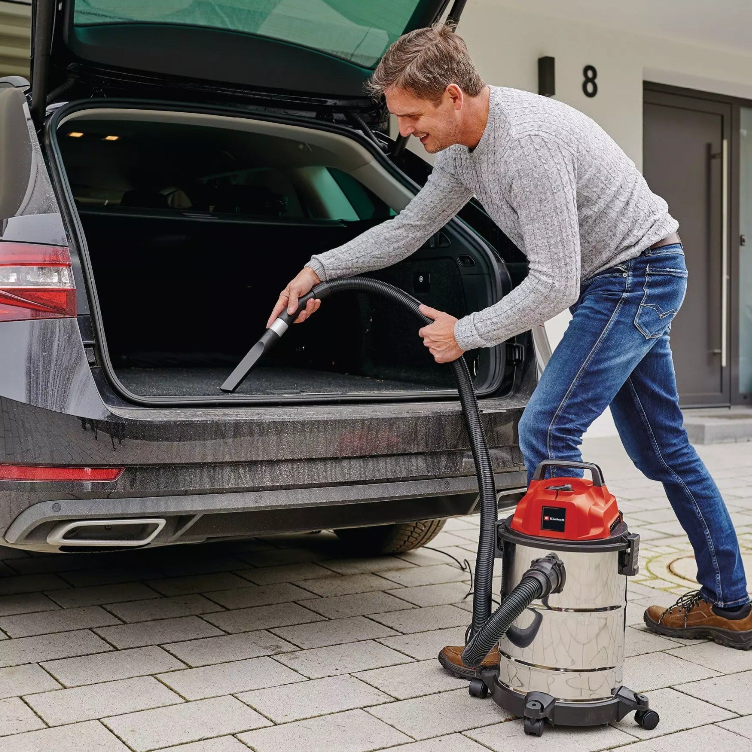 EINHELL Aspirasolidi e liquidi a batteria 20 Litri TC-VC 18/20 Li S Ki Cosema Store EINHELL Aspirasolidi e liquidi a batteria 20 Litri TC-VC 18/20 Li S Ki Cosema Store