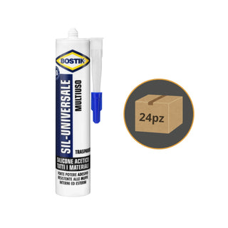 Bostik Silicone Universale multiuso trasparente 280ml