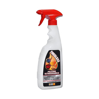 FIREGLASS Pulitore Disincrostante Vetroceramica & Termocamini - 750ml