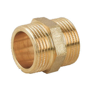 AEFFE Nipple Doppio Maschio/Maschio in ottone giallo